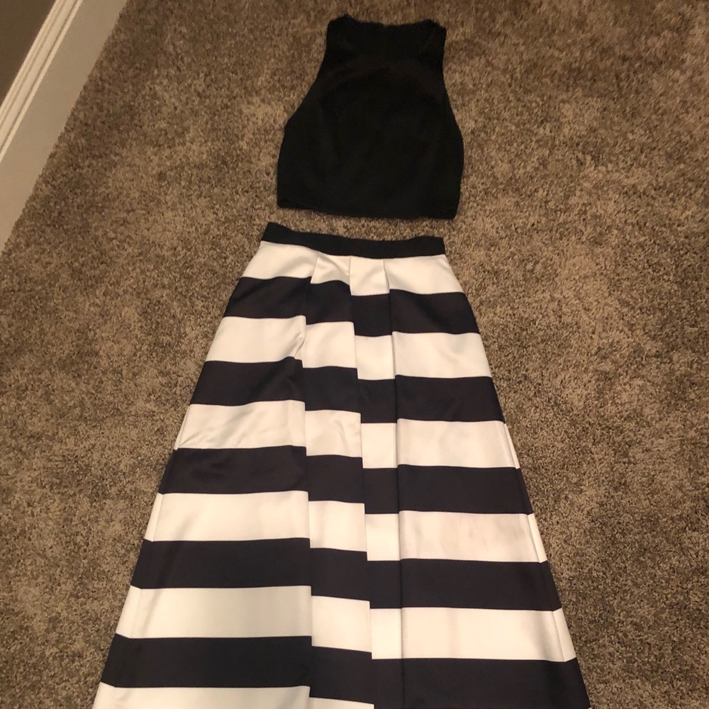 Two Piece Gala Dress